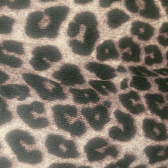 Torrid Leopard Long Sleeve Raglan Sweatshirt Size 1/14 - Picture 4 of 8